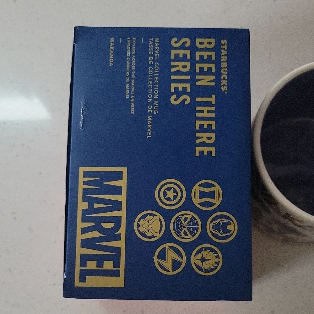 Starbucks 2023 Marvel Wakanda 14oz. Mug Discontinued Been There Collection